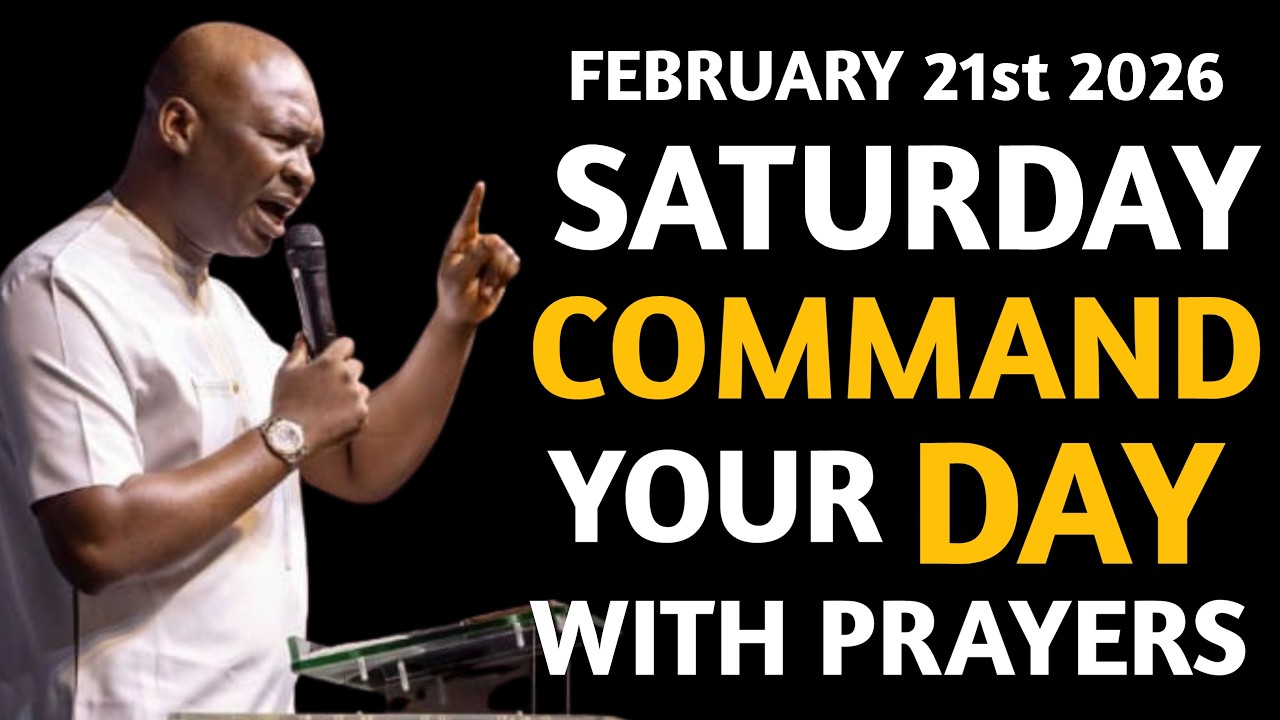 [Saturday 21st February,2026]Start Your Saturday With Prayer Spiritual Prayer- Apostle Joshua Selman