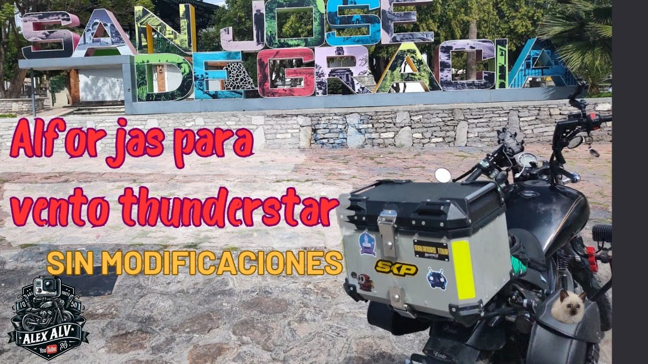Alforjas para Vento Thunderstar