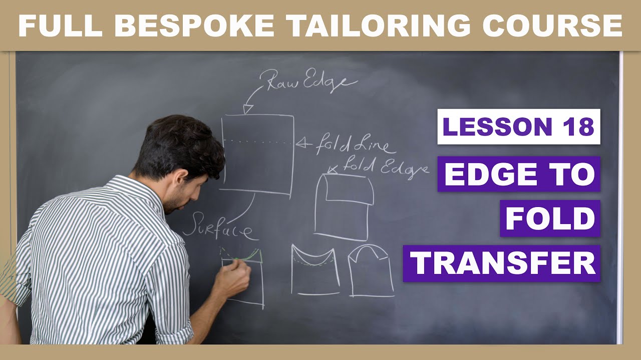 L18: Edge To Fold Transfer | Online Coat Making Course