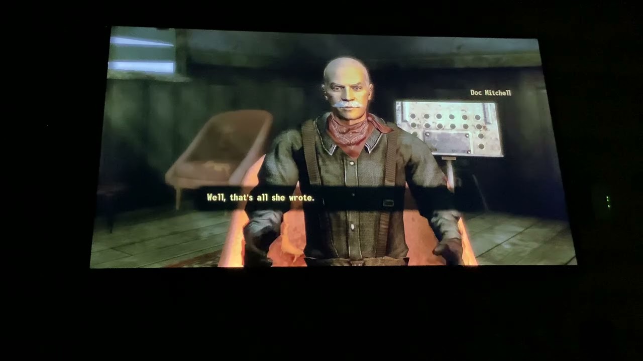 Playing fallout new vegas 
