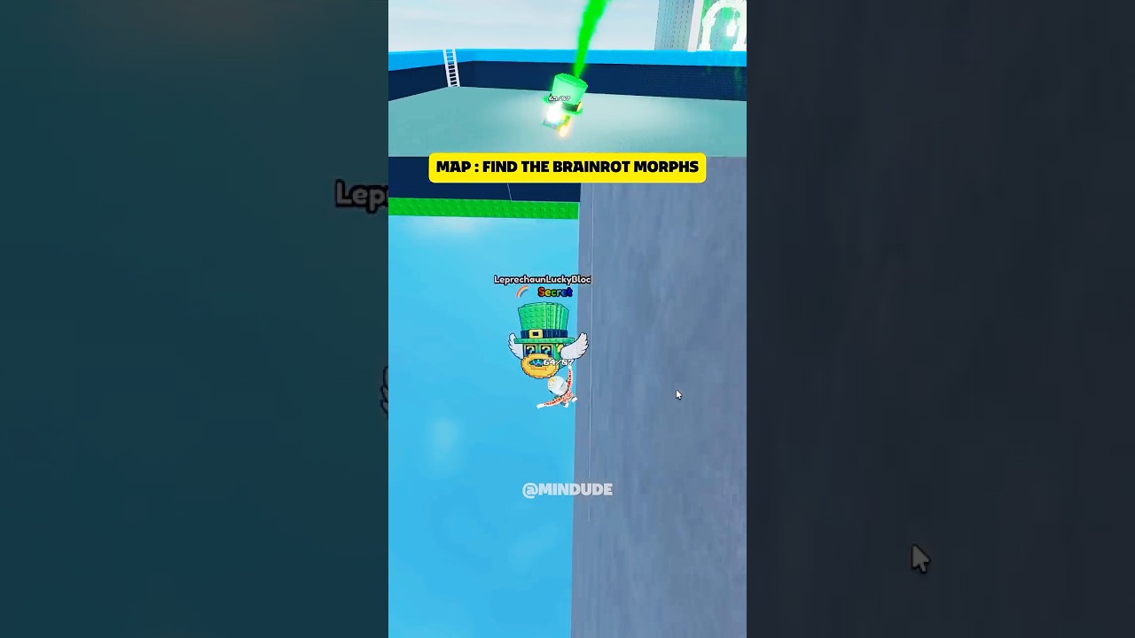 Leprechaun Lucky Block in FIND THE BRAINROT MORPHS - Roblox