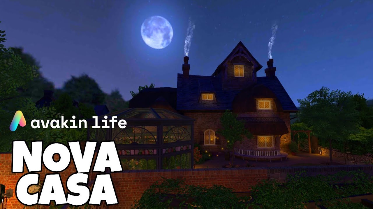 Essa casa é a coisa mais fofa! Chalé Florzinha Noite