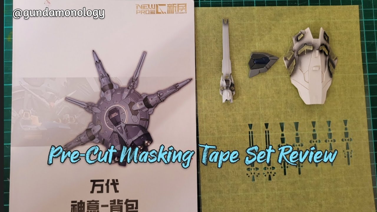 GUNPLA Pre-Cut Masking Tape Set Review