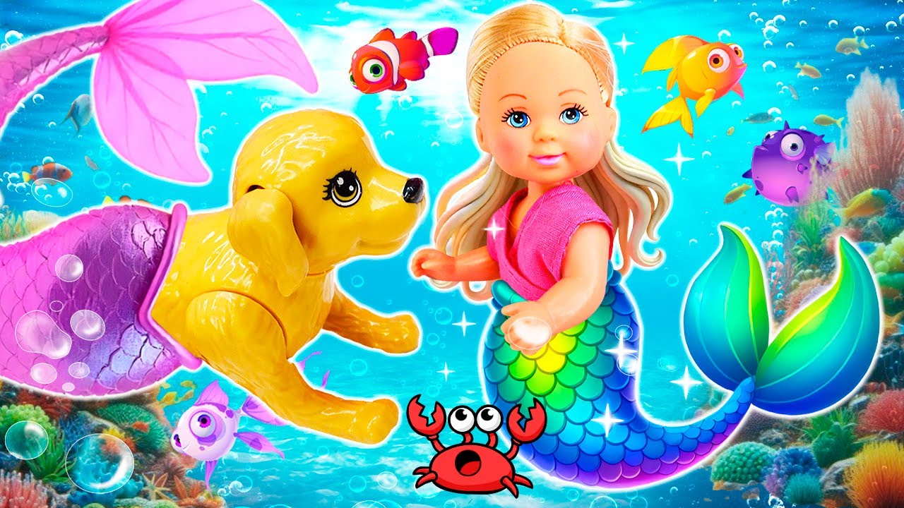 Штеффи приснился сон, что она русалка 🌊🧜‍♀️ Спасти подводное королевство может только Таффи!