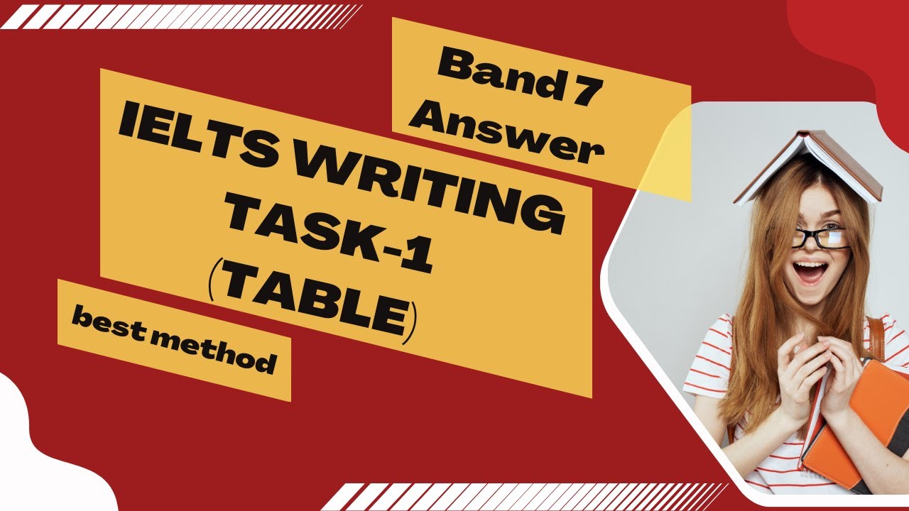 Mastering Writing Task 1(Table Answer): Pro Tips Revealed