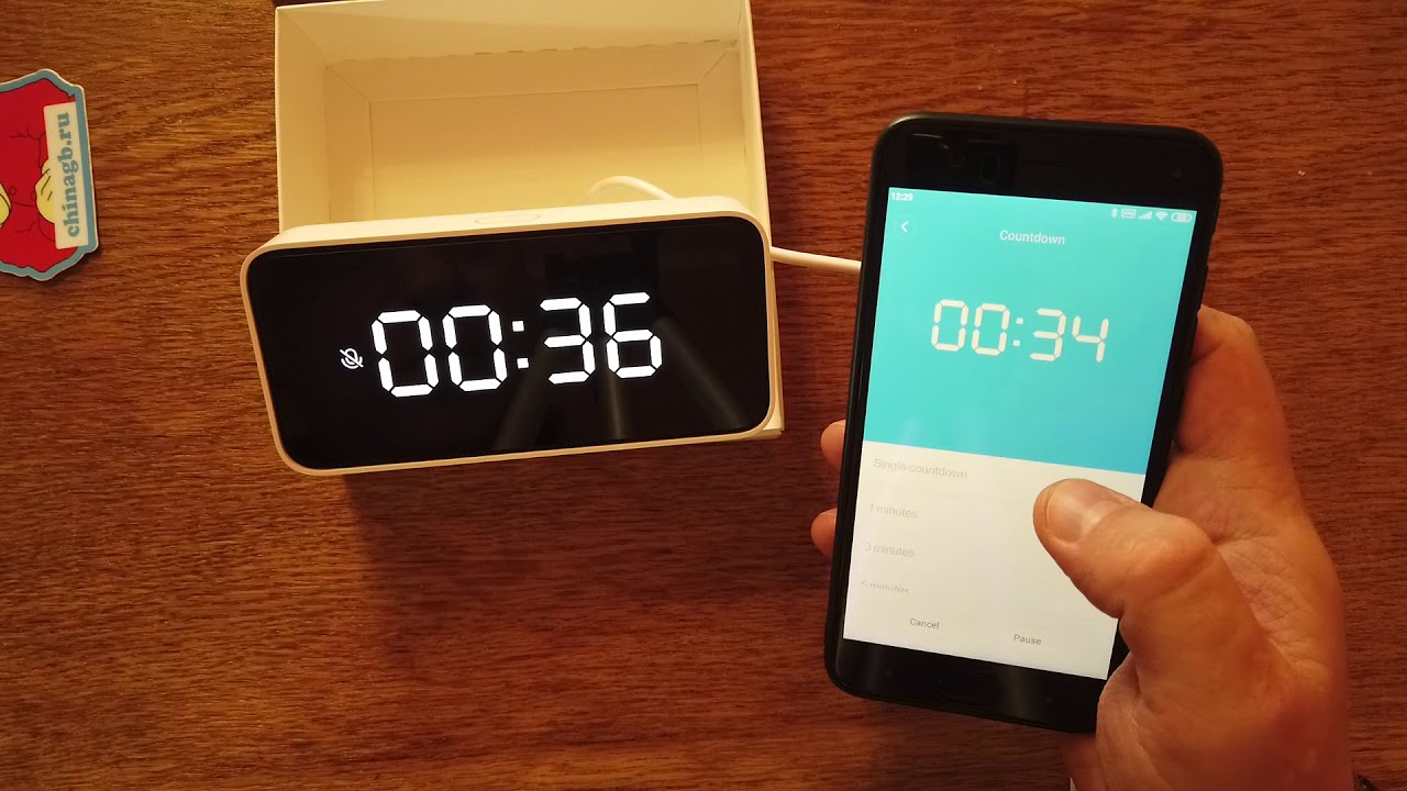 Xiaomi Xiao AI - умные часы/будильник, как выставить время?  #531