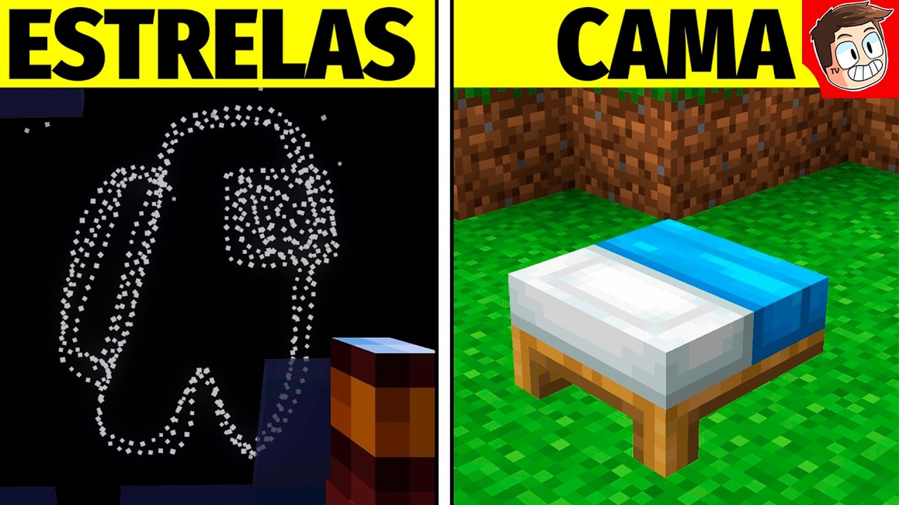 Explorando COISAS RARAS do minecraft!
