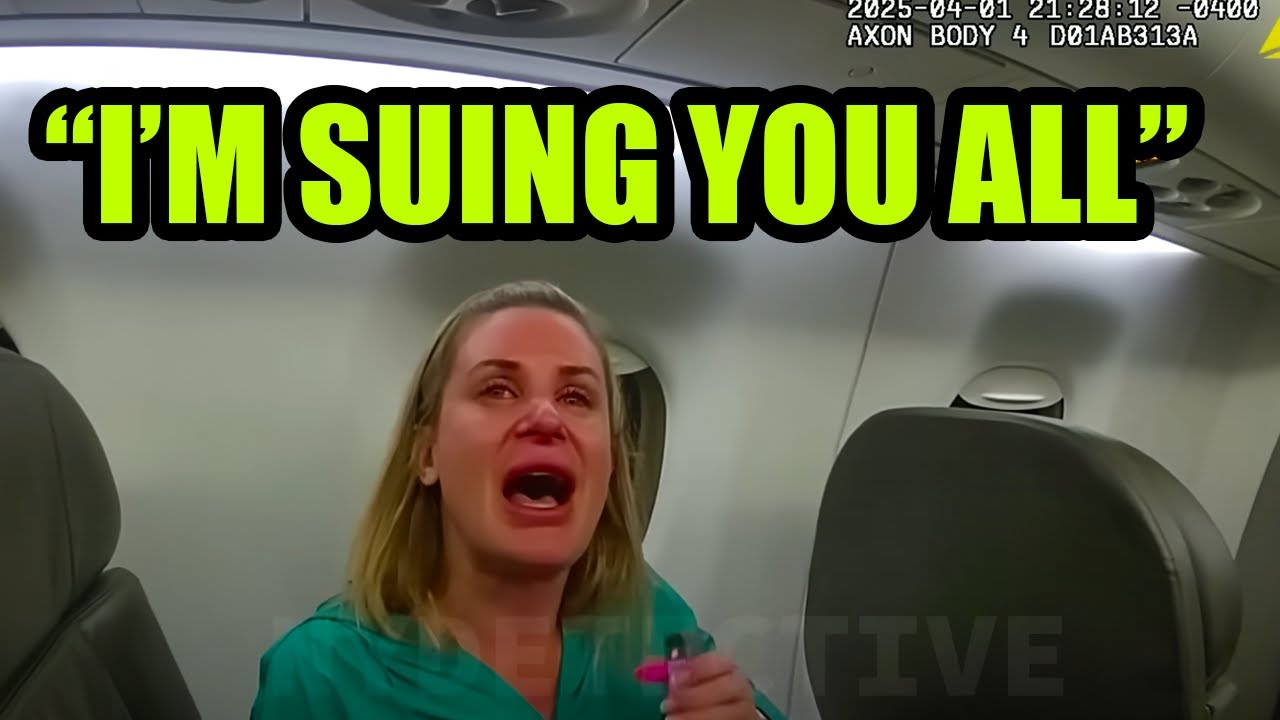 Entitled Karen Gets Instantly Humbled After Illegally Boarding a Plane..