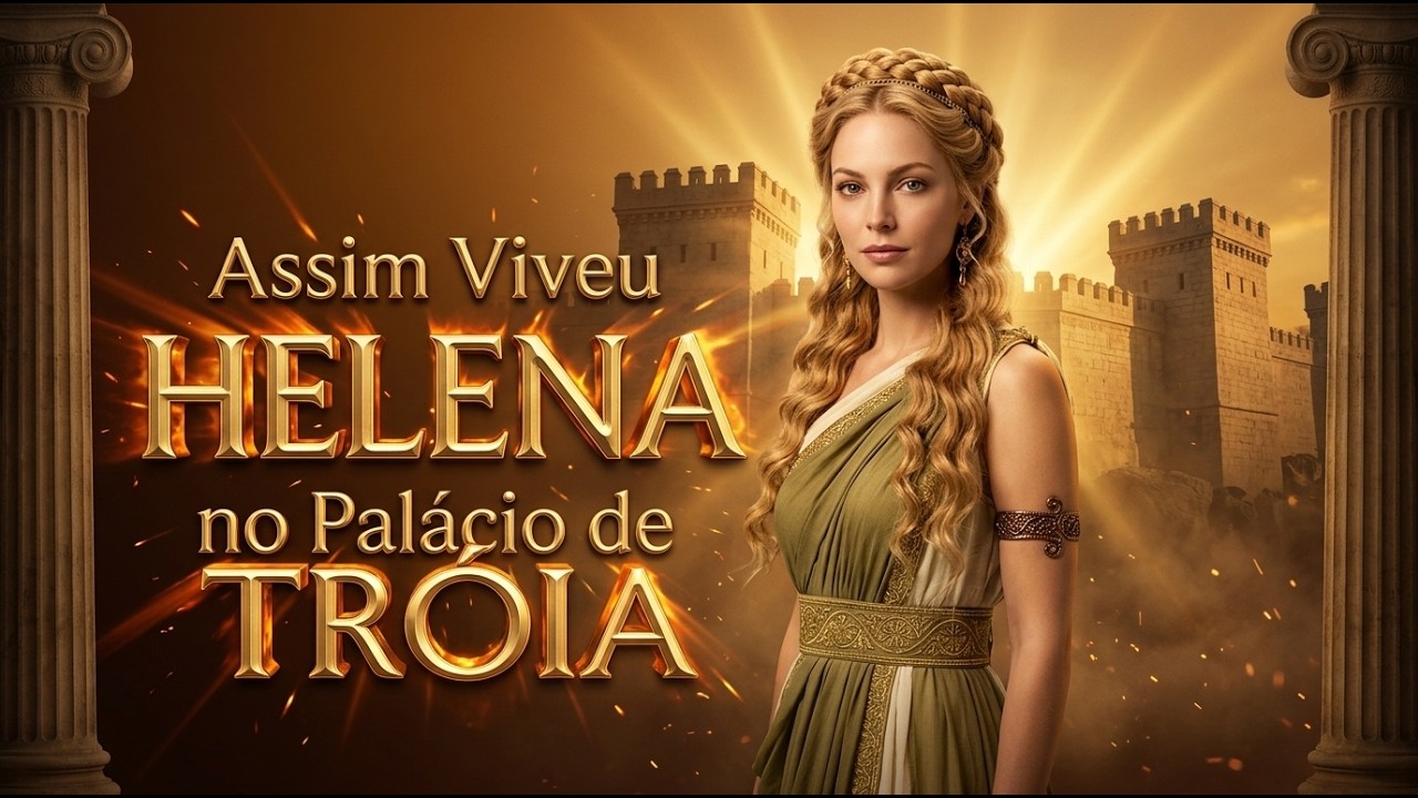 Assim Era a Vida de Helena de Tróia Dentro do Palácio da Realeza em 1200 a.C | Reconstrução com IA