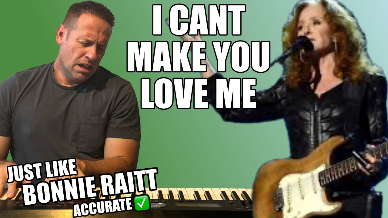 Learn To Play Piano | I Can’t Make You Love Me - Bonnie Raitt | Accurate Lesson | Easy Tutorial