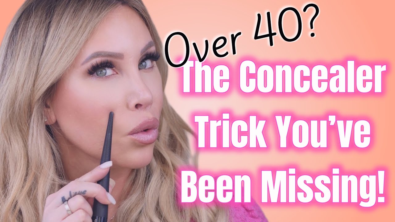 Over 40?! STOP Highlighting Your Under Eye Wrinkles & TRY THIS Concealer Trick!