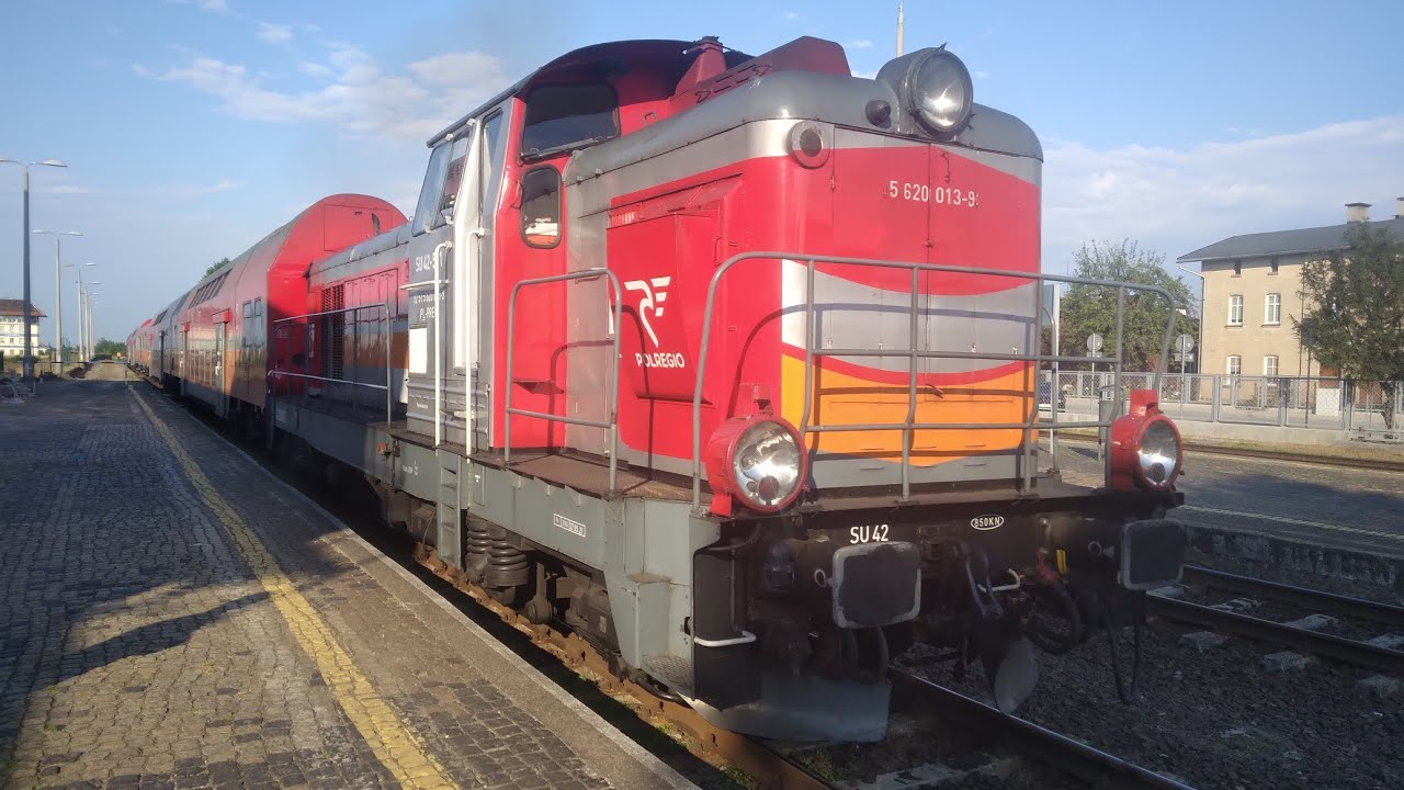 Najciekawsze fragmenty z przejazdu pociągiem Regio Chojnice-Hel ex Tur
