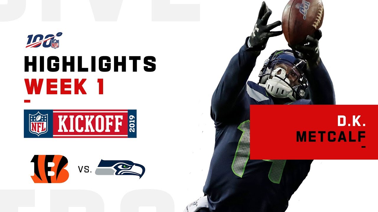 D.K. Metcalf Week 1 Debut | NFL 2019 Highlights