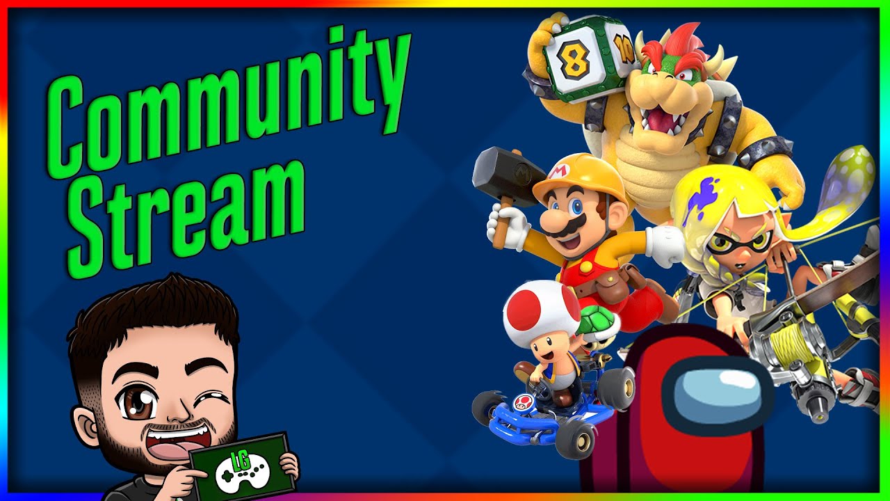 🔴Live! Community Stream mit EUCH | Mario Kart, Party, Splatoon und mehr!