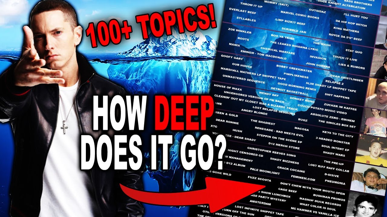 The Bottom Of The Eminem Iceberg Explained