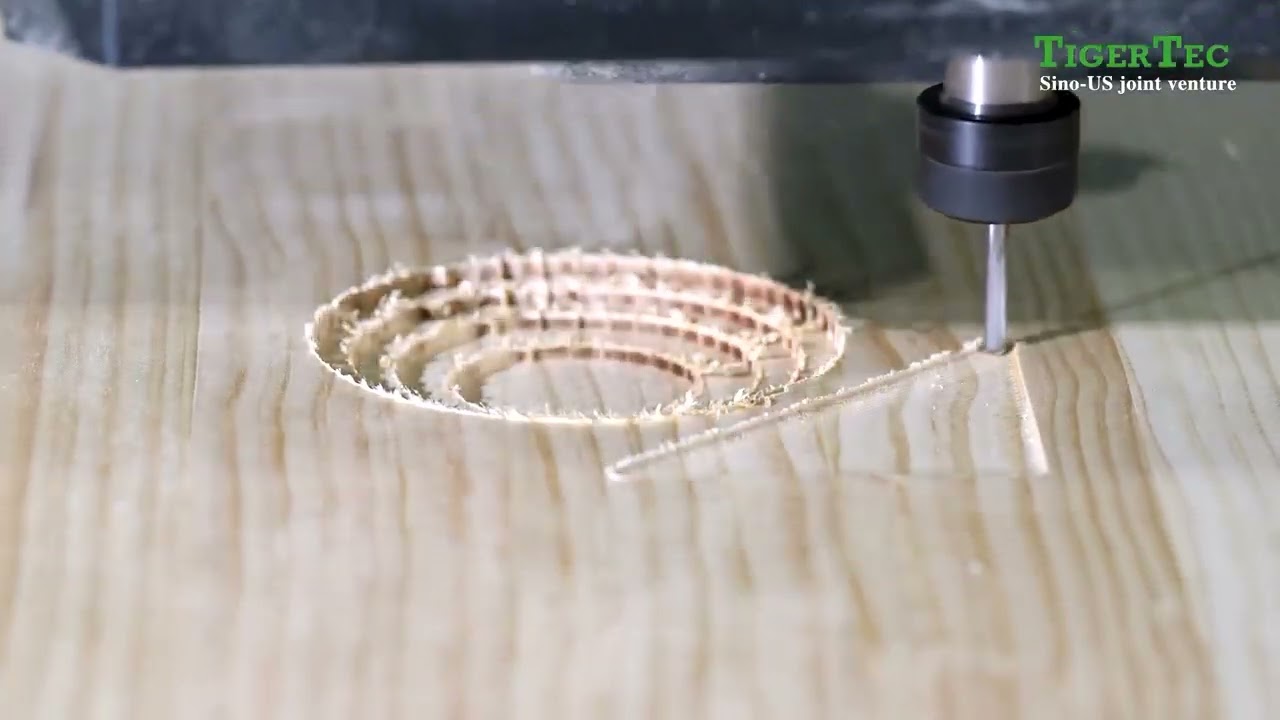 TIGERTEC CNC ROUTER DIY--FOR SOLID WOOD CUTTING