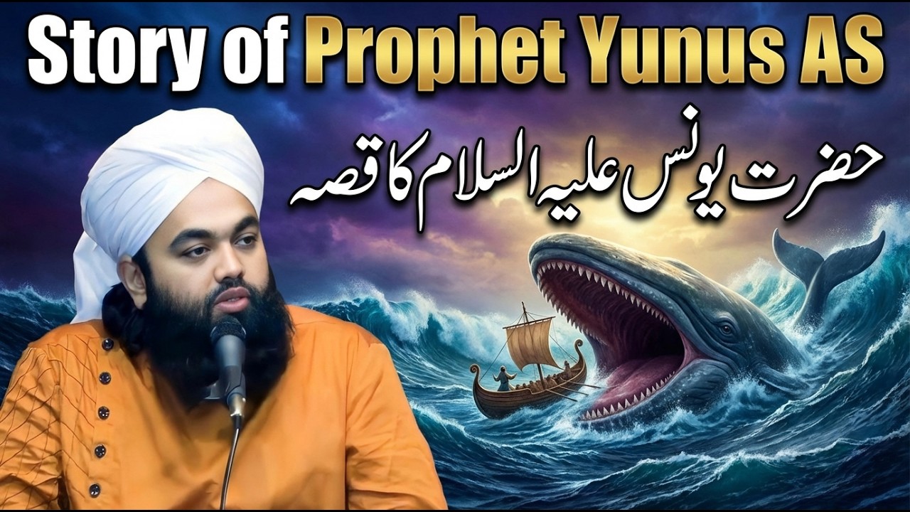 वो नबी जिन्हें समंदर की सबसे बड़ी मछली ने निगल लिया! 🌊 | Story of Prophet Yunus (A.S)