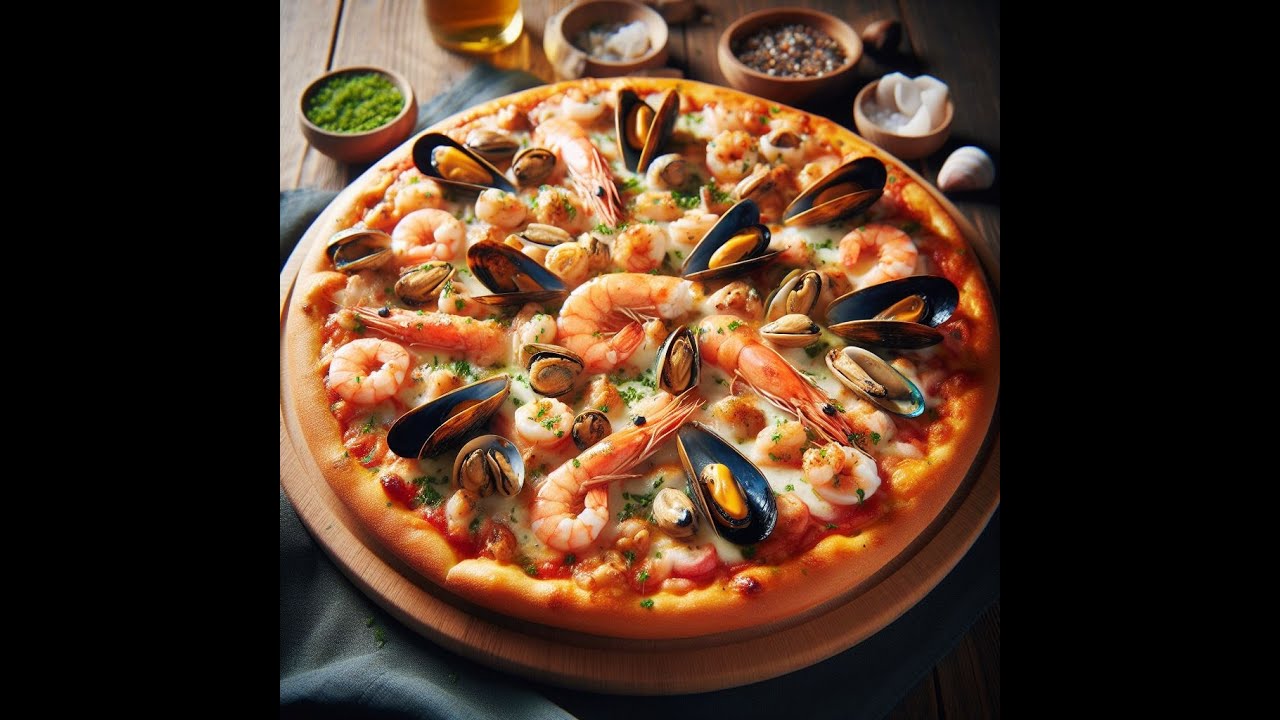 Pizza Marinera: Frescura del Océano en tu Mesa