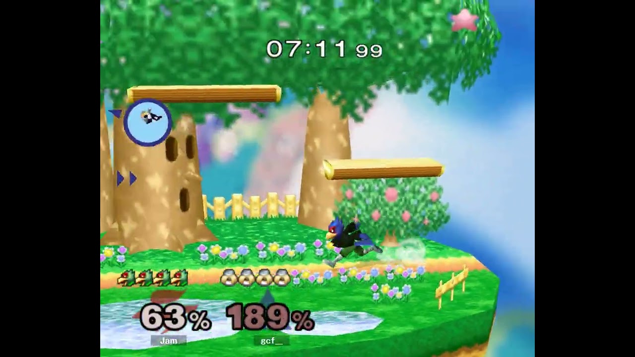 [ass] 177 - Melee Singles WR2 — Jam ⟮Falco⟯ vs gcf_ ⟮Sheik⟯