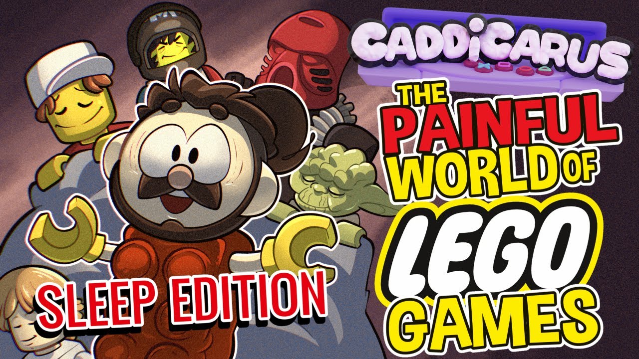 The Painful World of Lego Games - Caddicarus | SLEEP EDITION