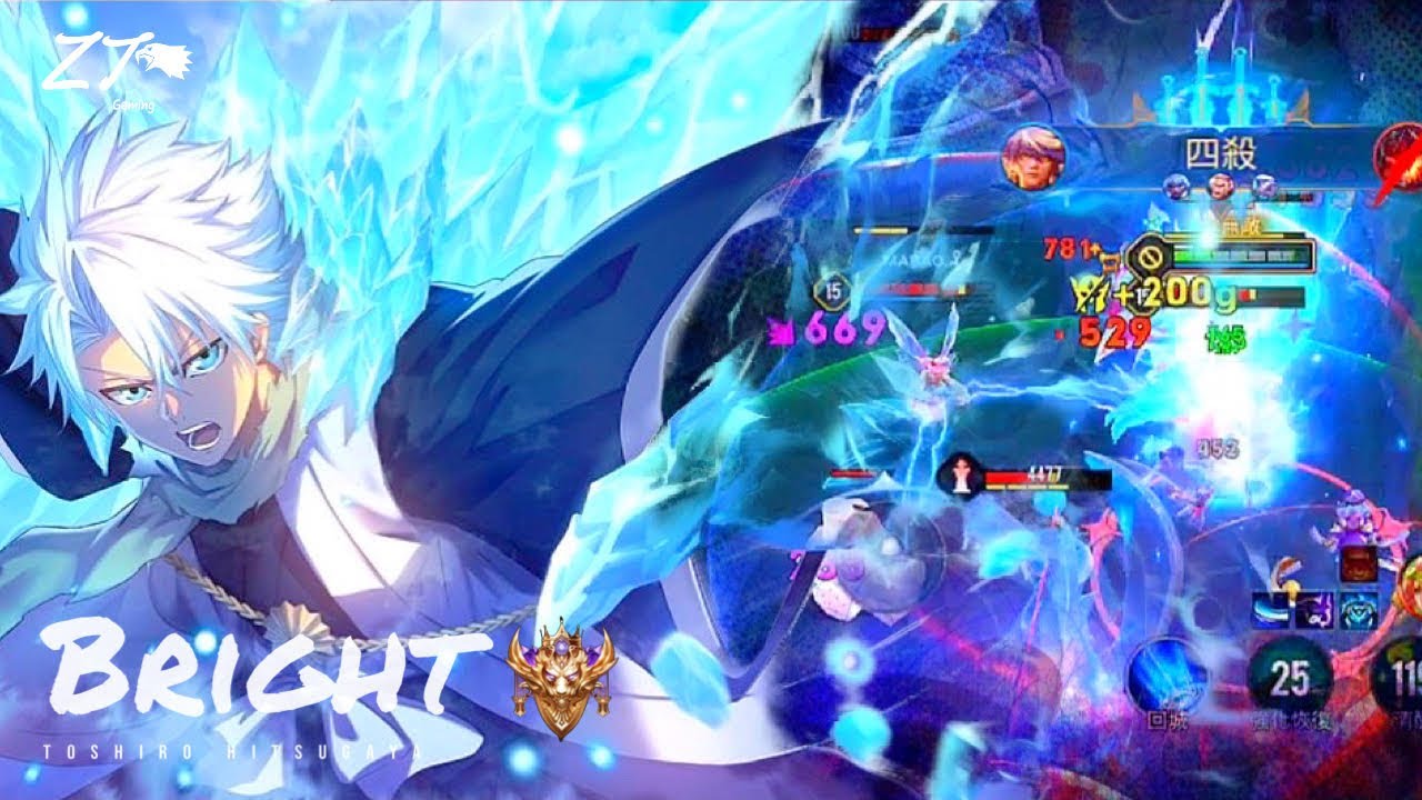 布萊特.日番谷冬獅郎 ❄️ | Arena of Valor 操作精華輯 Ep 28 惡魔覺醒雙二技清醒 但醫生說還是沒救 X 白日夢 / Islet feat.倚水【 贊恩 Zayn 】