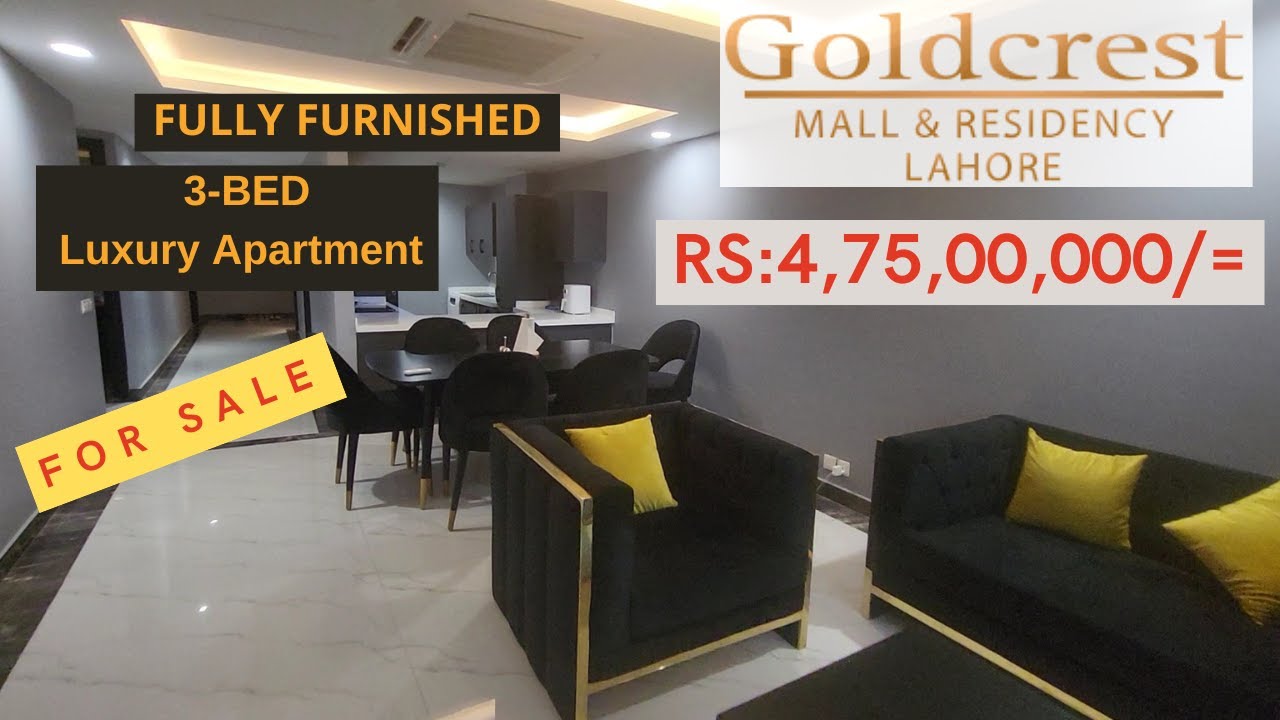 Goldcrest DHA PHASE-4 Lahore Luxury Apartment For Sale|3218456661