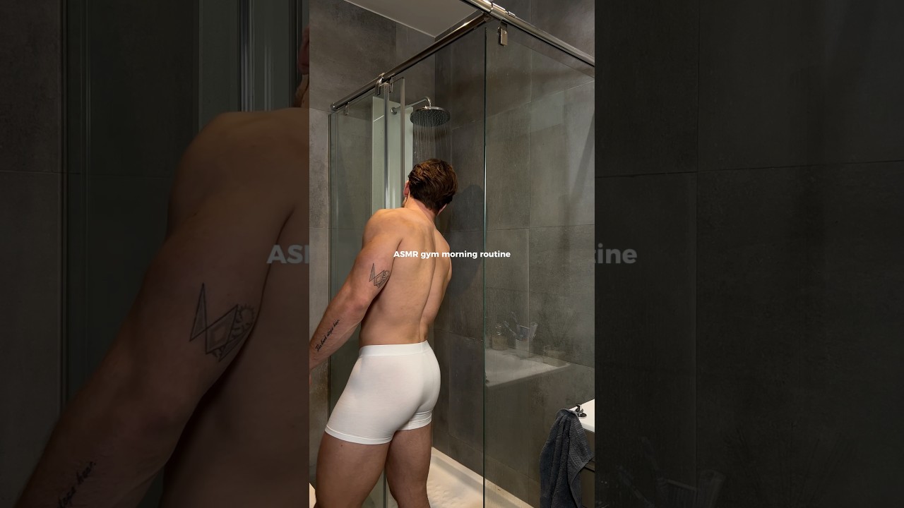 ASMR gym morning routine 🤝🏼 #asmr #asmrsounds #dayinthelife