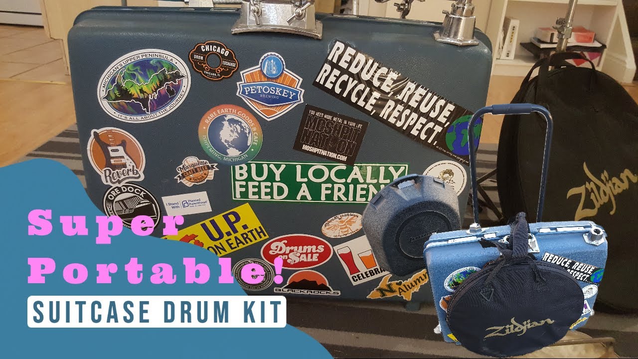 Building the Ultimate Portable Suitcase Drum Set!