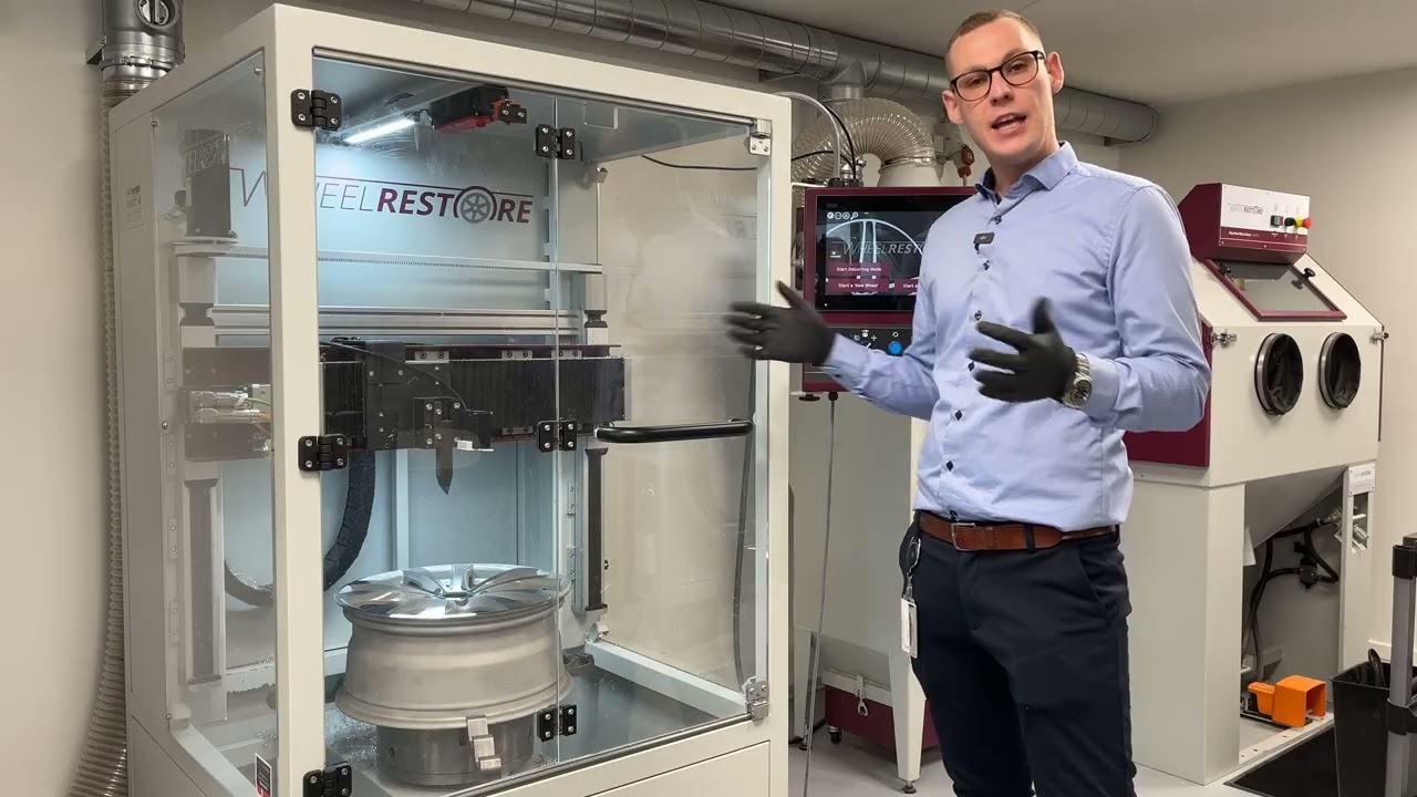 The Machine that Fixes Diamond Cut Wheels in Minutes | The WR-DCM3 Diamond Cut Wheel Repair Machine