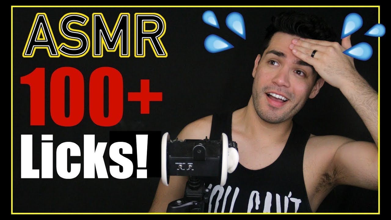 ASMR - 100+ Licks (Male Whisper for Sleep & Relaxation)
