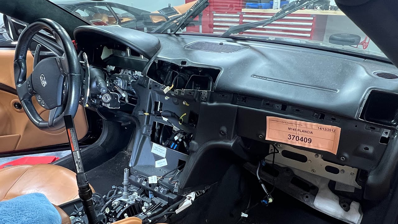 Sticky RX Maserati GranTurismo Interior Disassembly