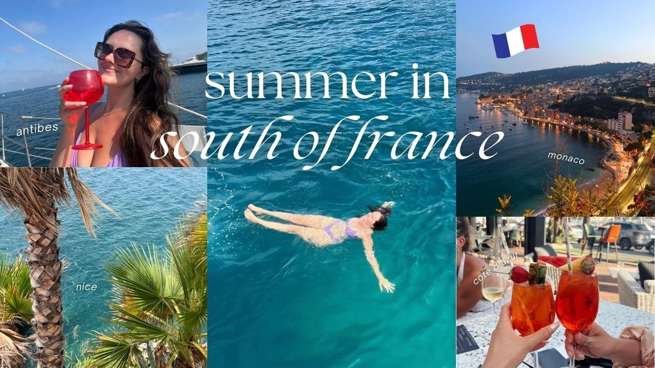south of france vlog: SOLO TRAVELING in my twenties | Nice, Monaco, Antibes, Villefranche-sur-mere