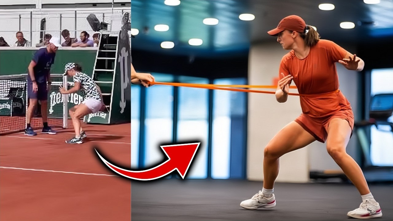 Iga Świątek's 6 Best Tennis Footwork Drills