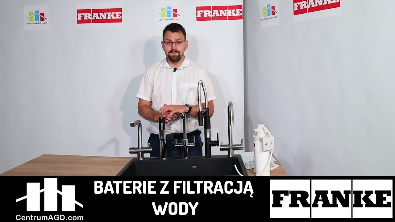 Jaką wybrać baterię tr&oacute;jdrożną z filtracją wody od Franke , przegląd modeli w tym wersji VITAL