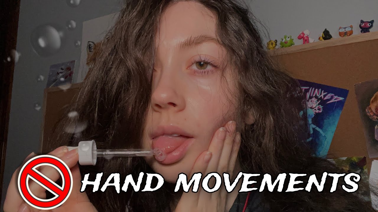 ASMR From Tongue to You! Spit Painting YOU With NO Hand Movements