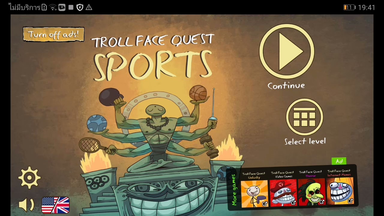 Troll Face Quest Sports Ost Menu Tite