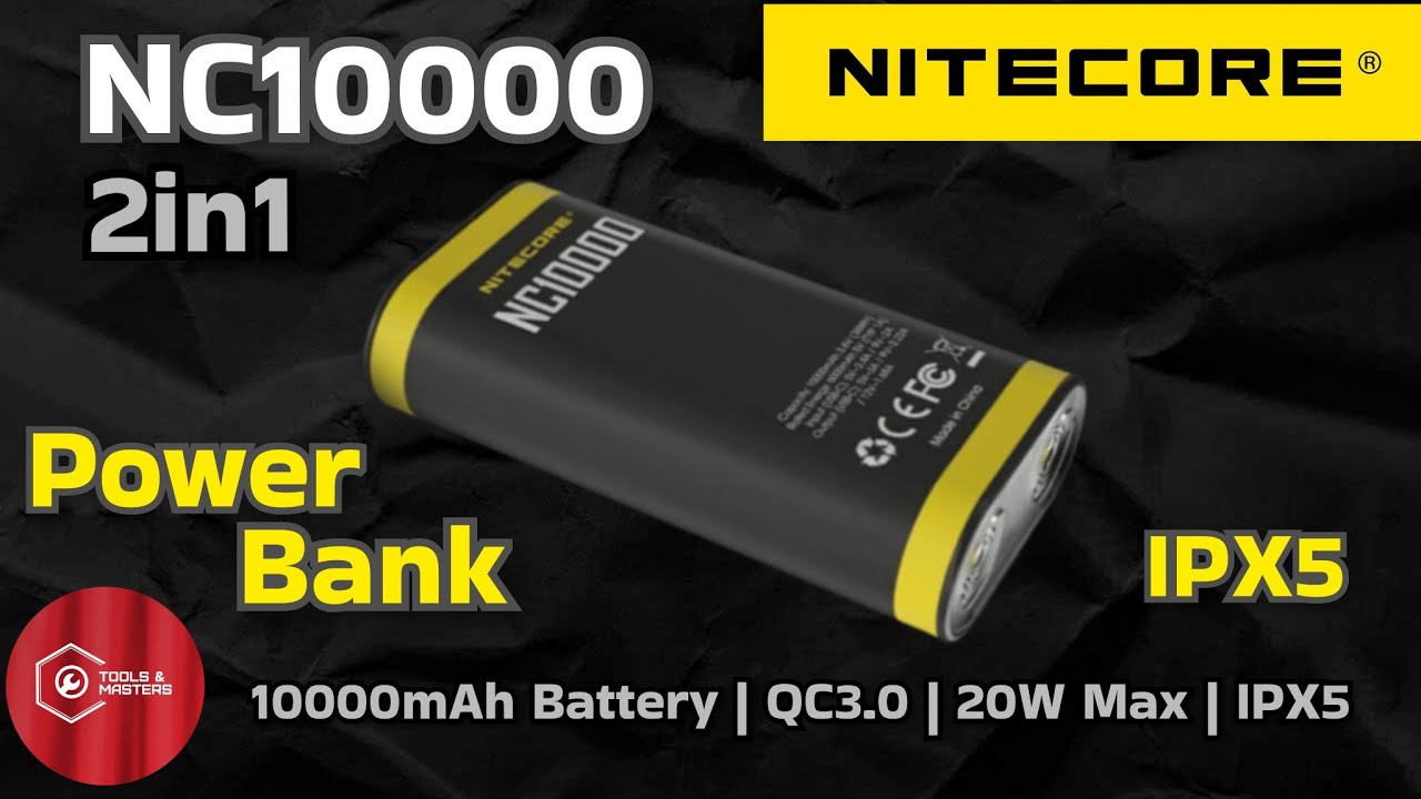 Классный малыш!Обзор powerbank Nitecore NC 10000.