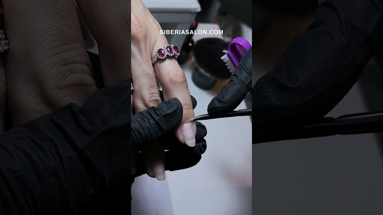 Manicura combinada perfecta ✂️ TIJERA para cutículas STALEKS