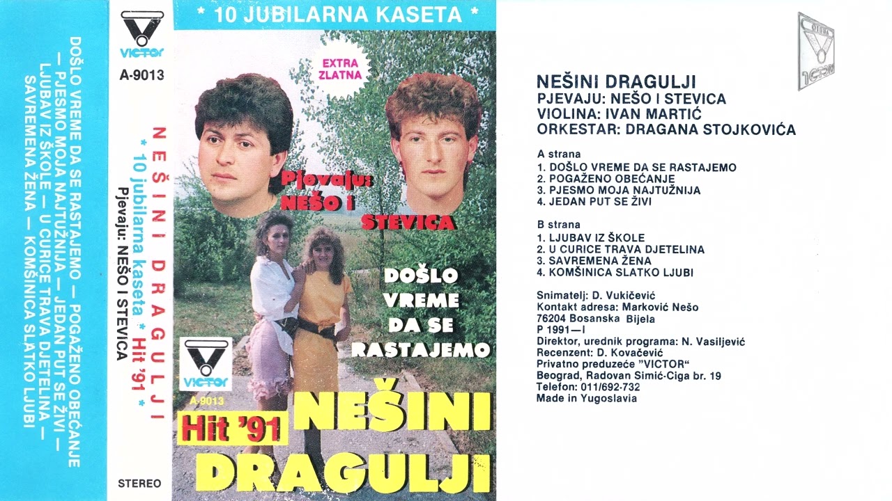 Nesini Dragulji - Jedan put se zivi - (Audio 1991)