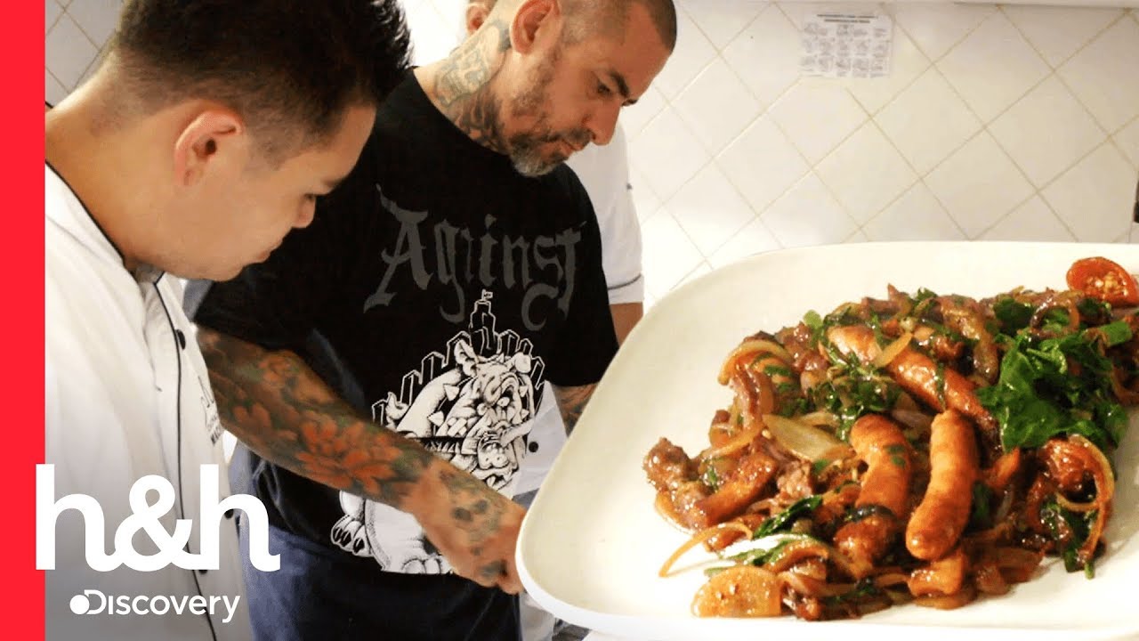 Comida pesada para o lan&ccedil;amento do disco da banda Oit&atilde;o | 200 Graus | Discovery H&H Brasil