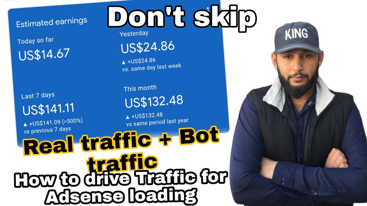 Real traffic & bot traffic How to drive for Adsense loading | Which traffic best for Adsense loading