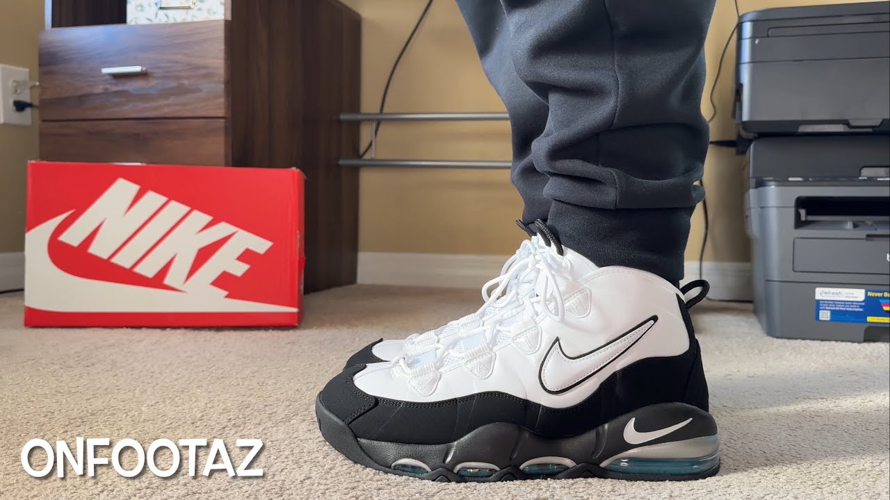 Nike Air Max Uptempo 95 White Black Mystic Teal 2025