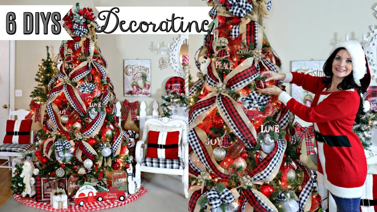 🎄6 DIY DOLLAR TREE THRIFT STORE CHRISTMAS DECOR CRAFTS & DECORATING 2019🎄 