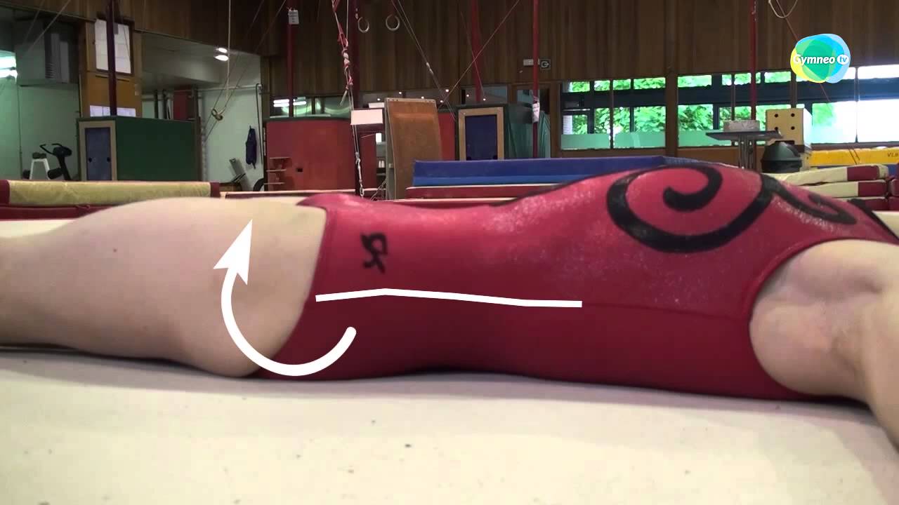 Gymnastics: Giant circle backward