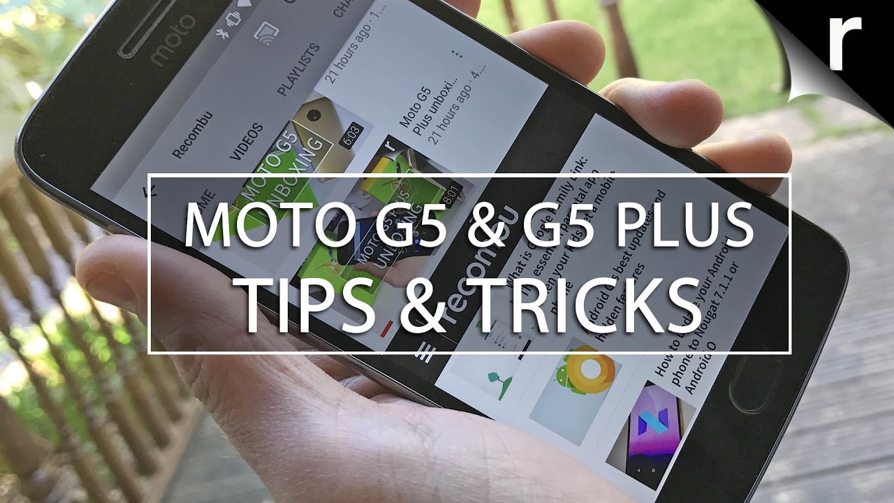 Moto G5 & G5 Plus Tips, Tricks and Best New Features