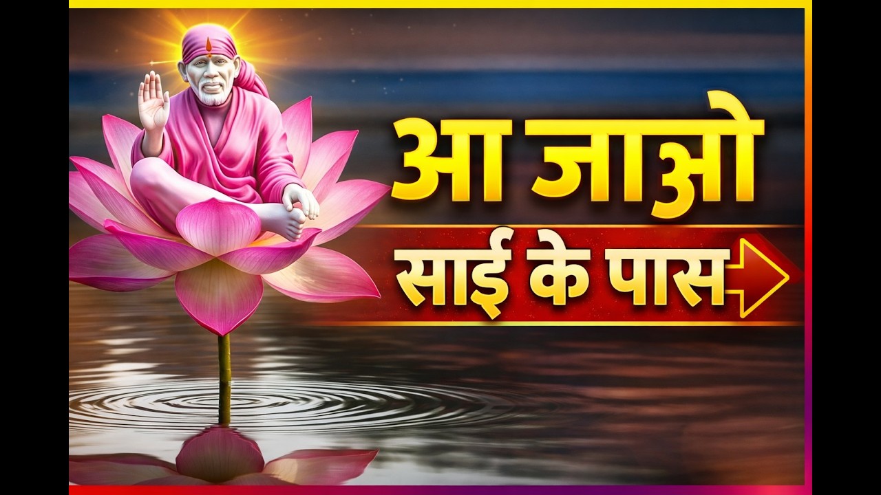 आ जाओ साईं के पास🙏 | Emotional Sai Baba Bhajan | Om Sai Ram Song