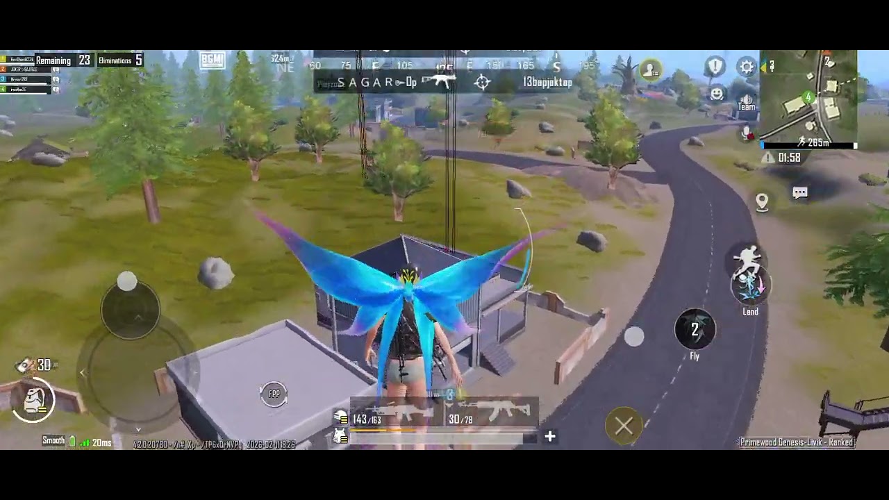 HACK IN PUBG MOBILE#gaming #pubgmobile #hacker 