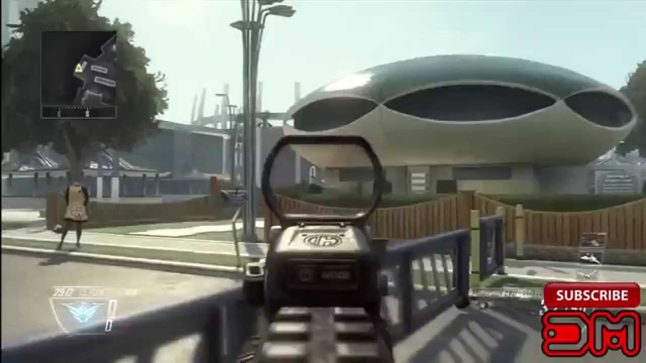 Call of Duty Black Ops 2: Easter Egg Retro Games on Nuketown