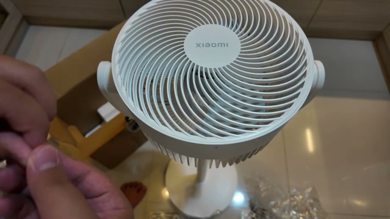 Xiaomi Smart Standing Air Circulation Fan #asmr #unboxing #xiaomi 