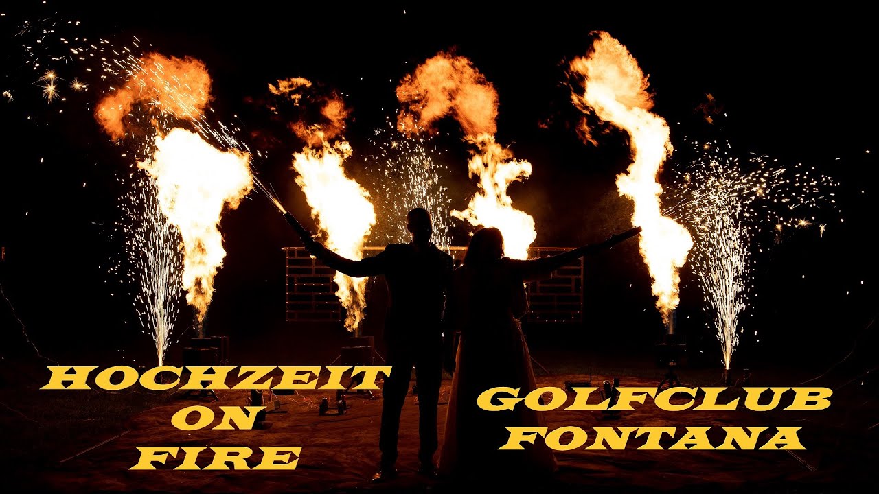 Hochzeit ON FIRE im Golfclub Fontana Oberwaltersdorf WEDDingDJ LOG # 26